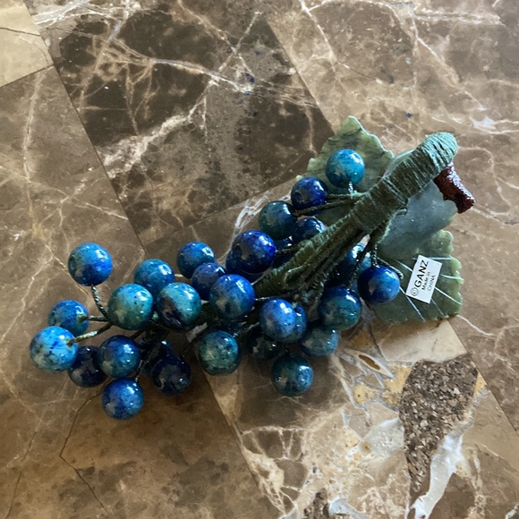 Vintage Wired Grape Cluster looks like Jade made by Glanz - Picture 4 of 5